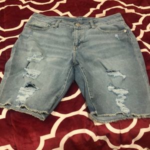 Time and Tru Jean Shorts
